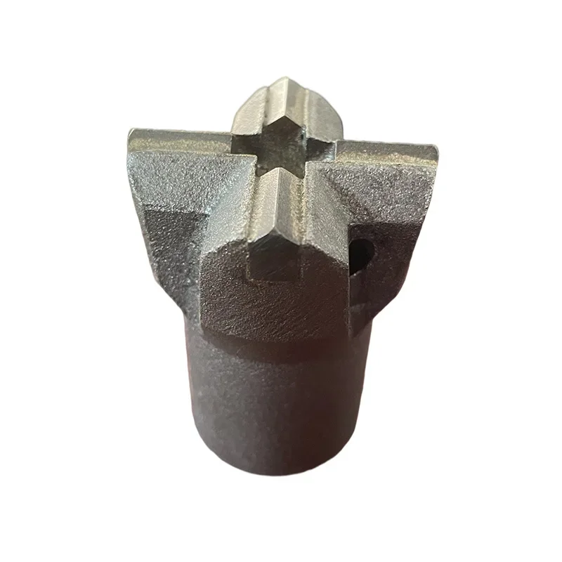 46 50 55 60 70 80 90 100 cross air drill cross ball tooth plum drill blast furnace opening column tooth drill bit