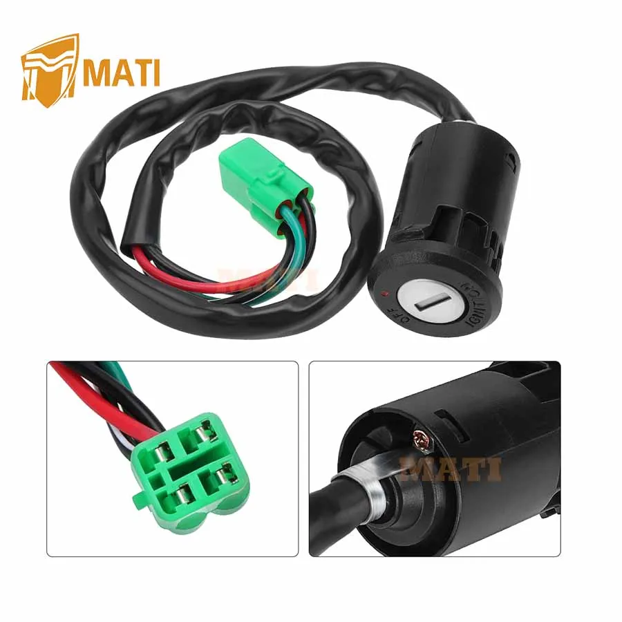 Handlebar Key Starter Relay Switch Kit for Honda TRX400X 400X TRX400EX 400EX 2008-2014 35130-HN1-A72 35100-HN1-A41 35850-HN1-A70