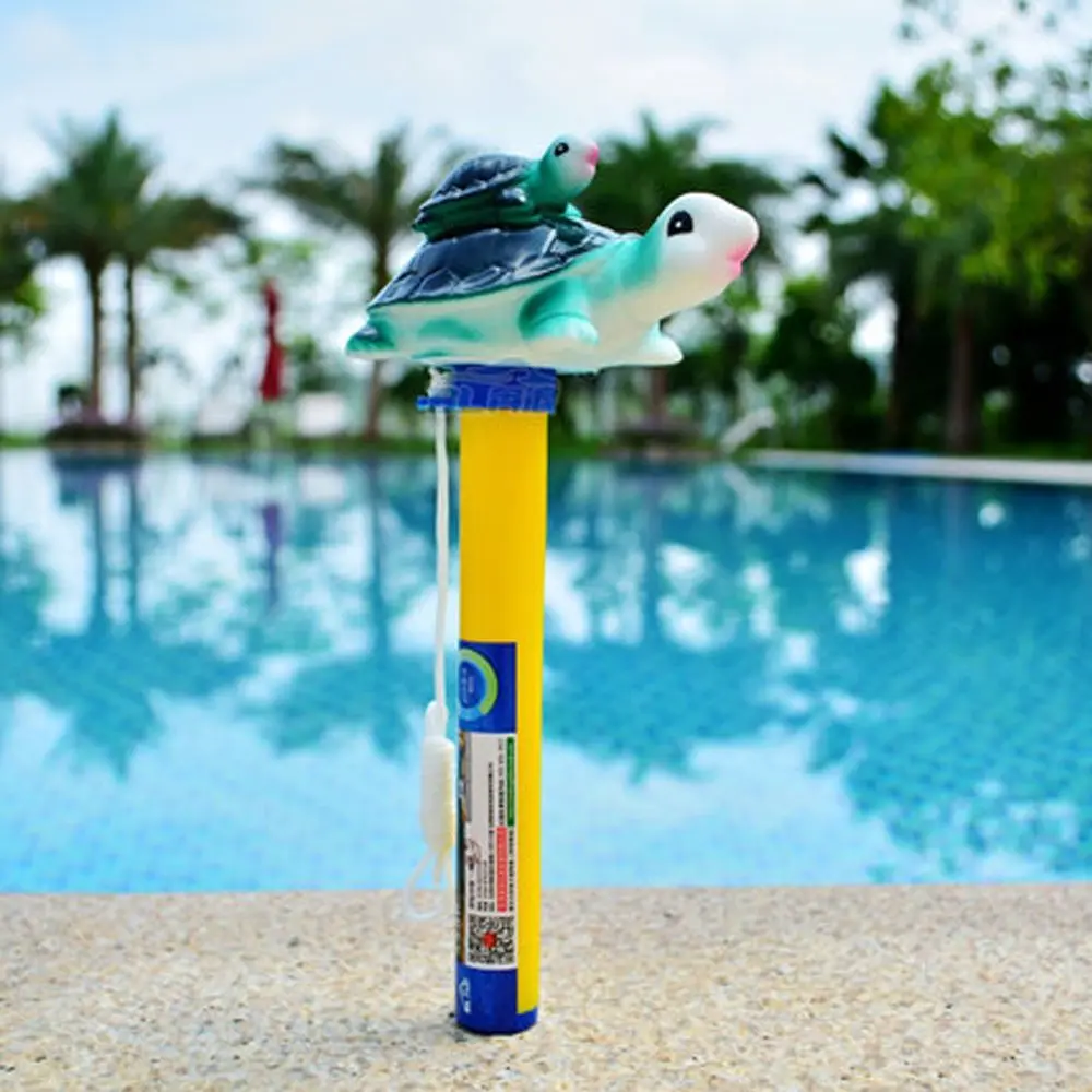 Shatterproof Floating Pool Thermometer Baby Swimming Multi-functional Pond Water Thermometer Floating Probe Ocean Animal