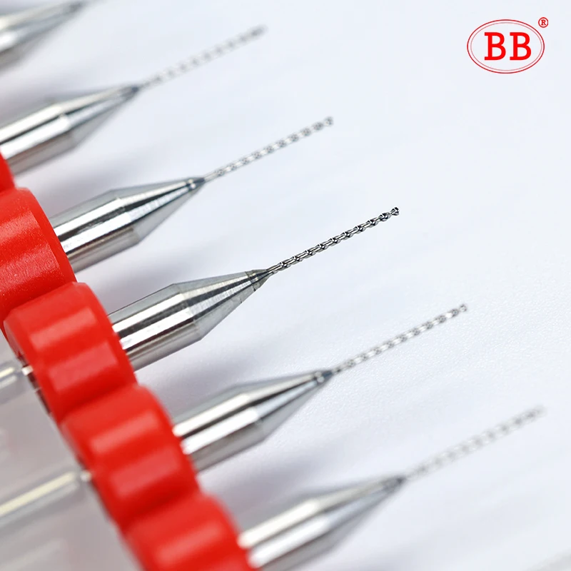 BB PCB PRO микро дрель карбидные мини-биты печатная плата DIY 0,1 мм-6,0 мм диаметр 3,175 мм хвостовик 10 шт.