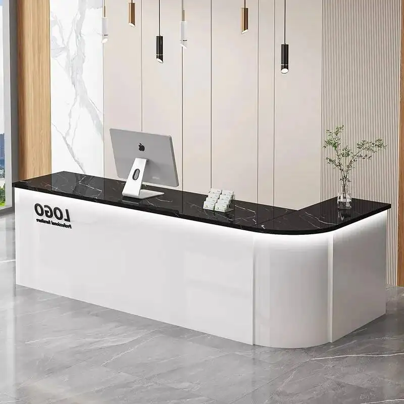 

Simple Aesthetic Reception Desks Company Best Restaurant Shop Reception Desks Beauty Comptoire Accueil Commercial Furniture