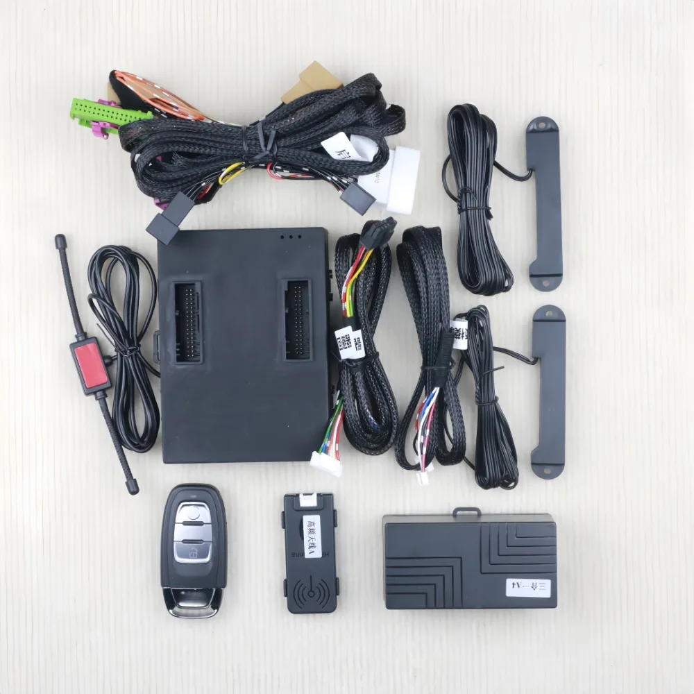 

Upgrade Passive Keyless Entry for audi Audi Audi A4 Q5 A6 Q7 Keyless Go,Convert Car To Push Button Start Kit Remote Starter