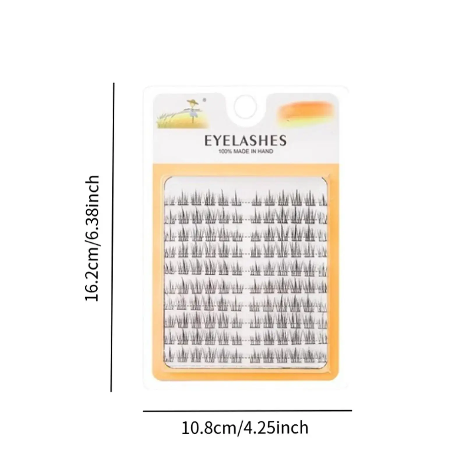 Pestañas postizas cómodas DIY hechas a mano maquillaje ligero juego de pestañas de hadas pestañas de hadas para citas banquete graduación vacaciones boda