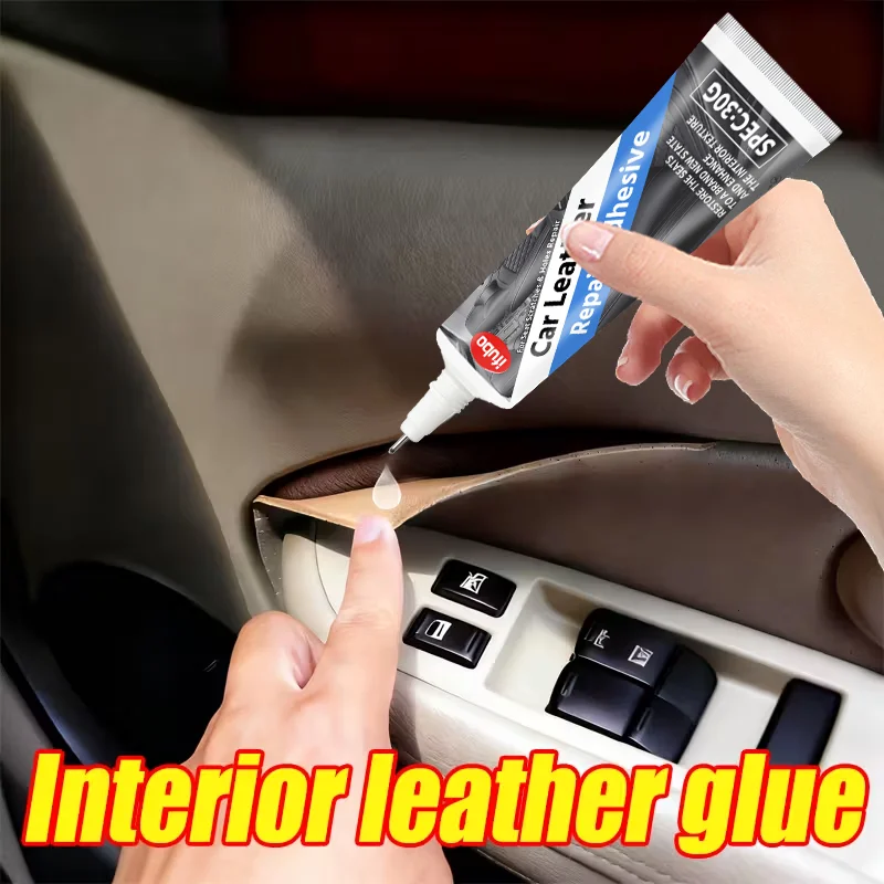Car Interior Glue - Interior Ceiling Leather Crack Repair Adhesive, Suitable for Car Dashboard, Door Handles, Peeling Repair