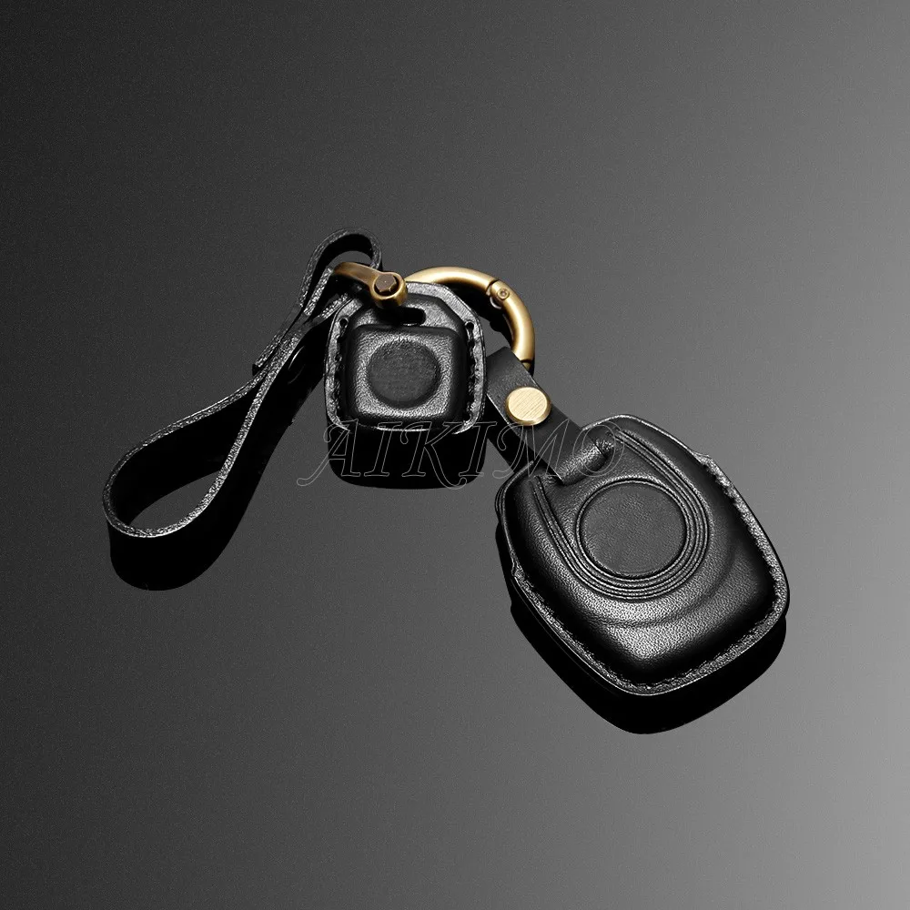 Motorcycle Smart Key Genuine Leather Case Fob Cover For Harley Sportster S 1250 RH1250 2021 2022 Keychains Key Cover New