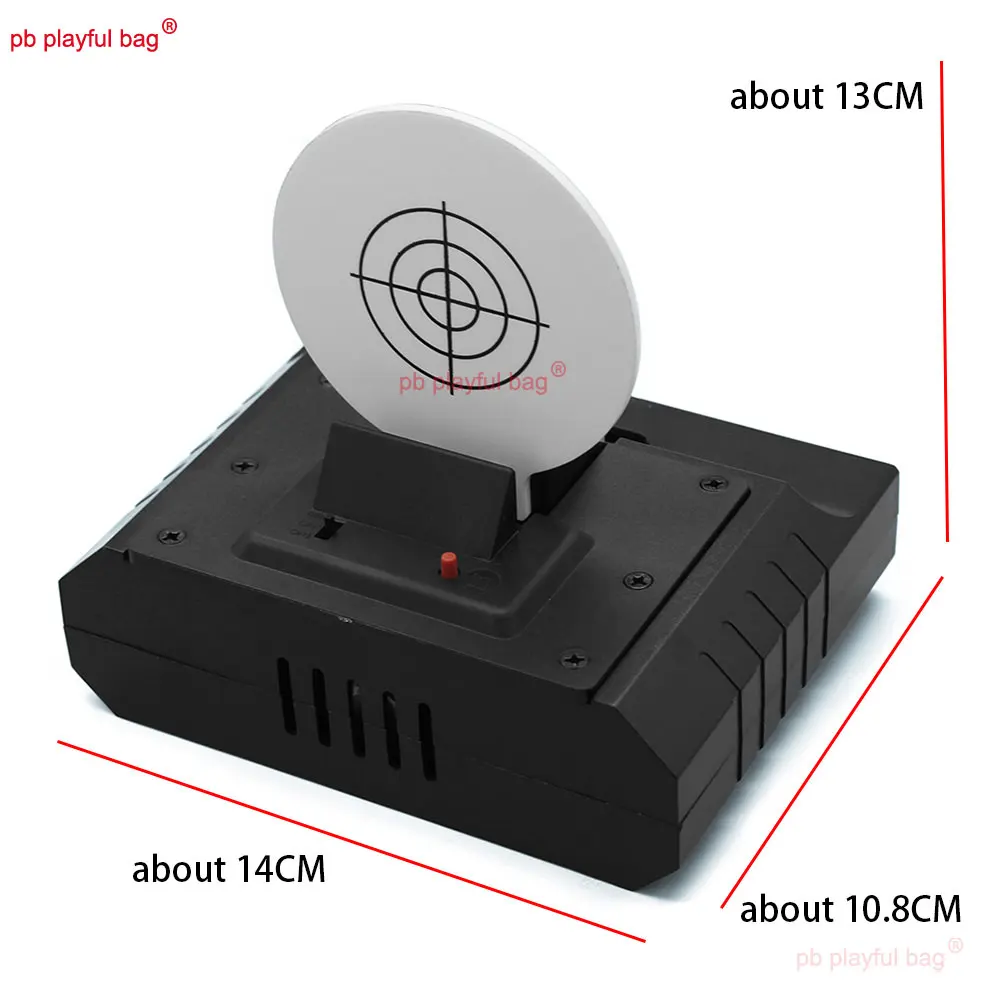 Saco brincalhão com Indução Elétrica Alvo para Esportes ao ar livre, Toy Gun, CS Game Training, Indoor e Lazer, 2MW Laser, QG512