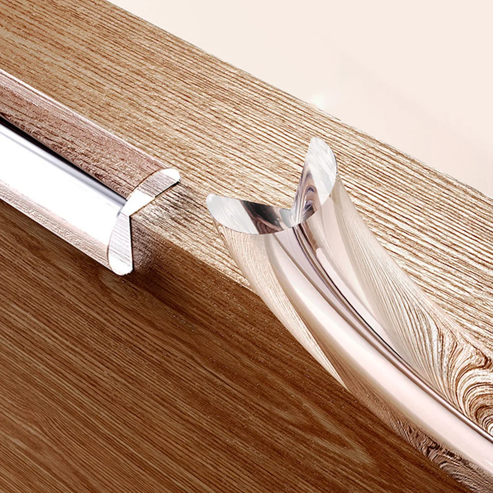 

Clear Table Corner Guard Child Safety Furniture Bumper Strip For Glass Beds Kitchen Nurseries Hospitals Fireplace Baby Wall