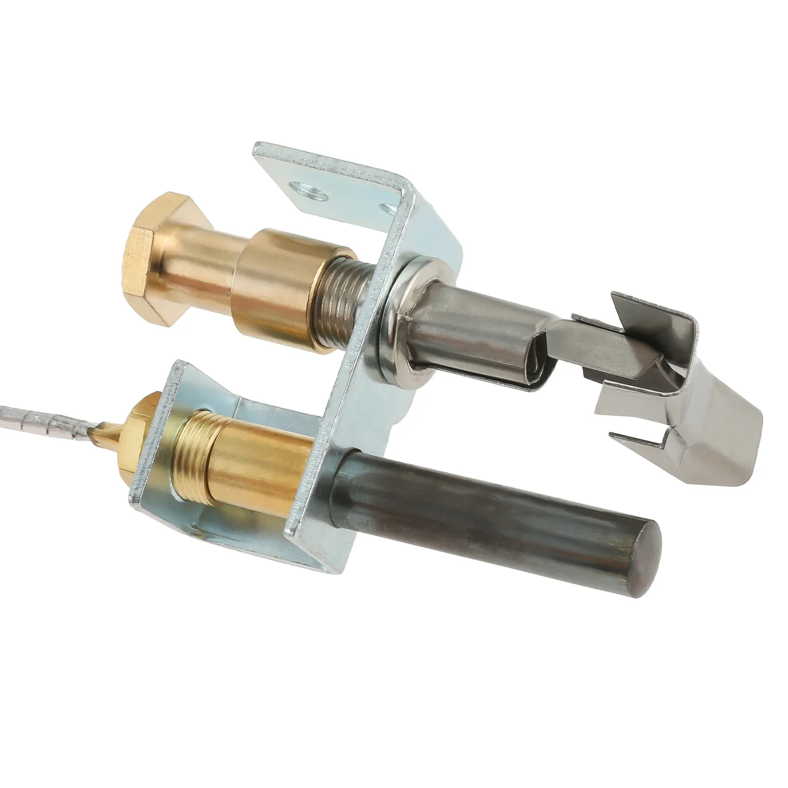 Pilot Burner with 750 Millivolt Thermopile Assembly Kit 36" 2 Lead Connection Type with 1/4" CCT LP Gas Pilot Burner