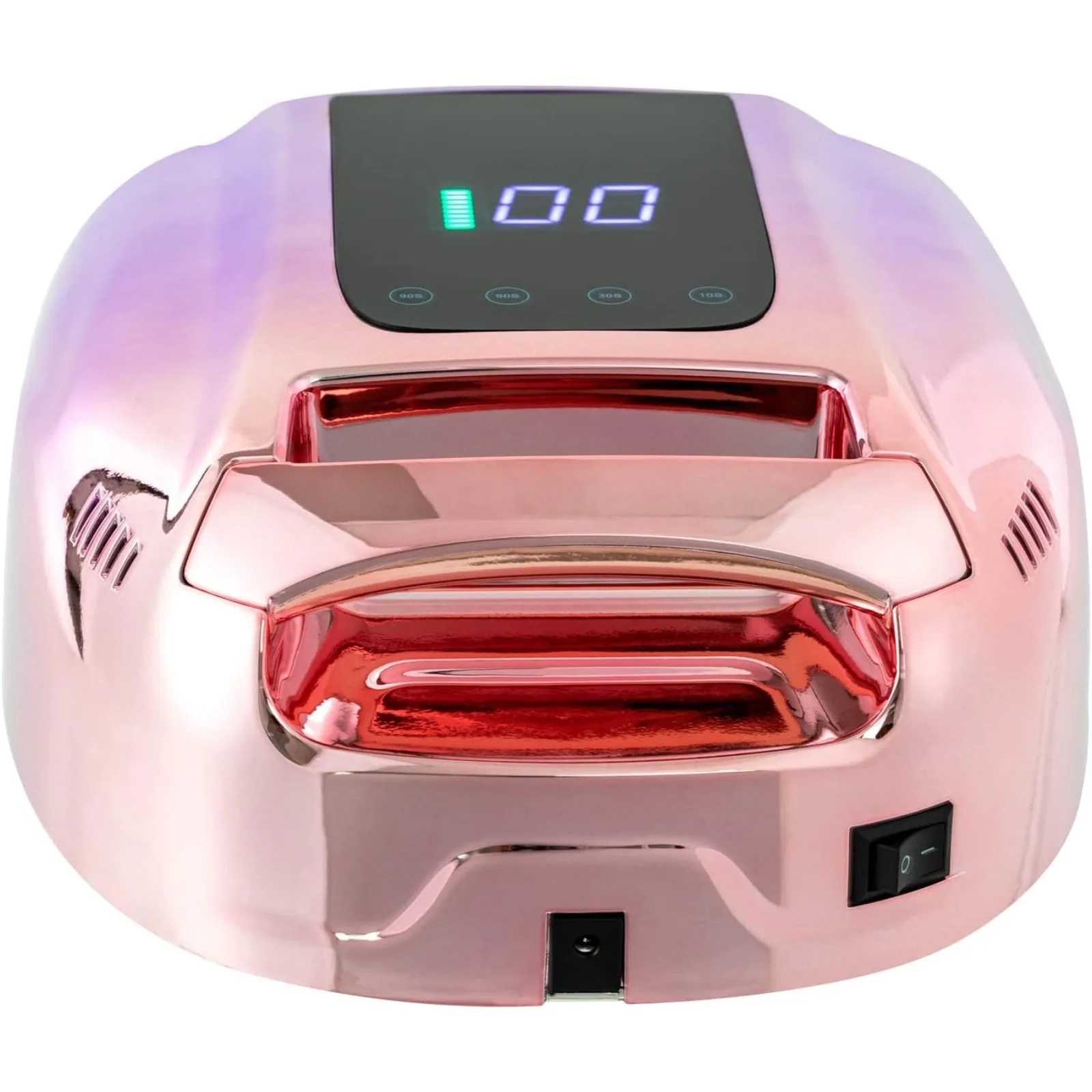 

BYMAOCAR Rechargeable 96W Cordless UV LED Nail Lamp, 42 Beads Auto Sensor Gel Nail Dryer for Salon & Home Use