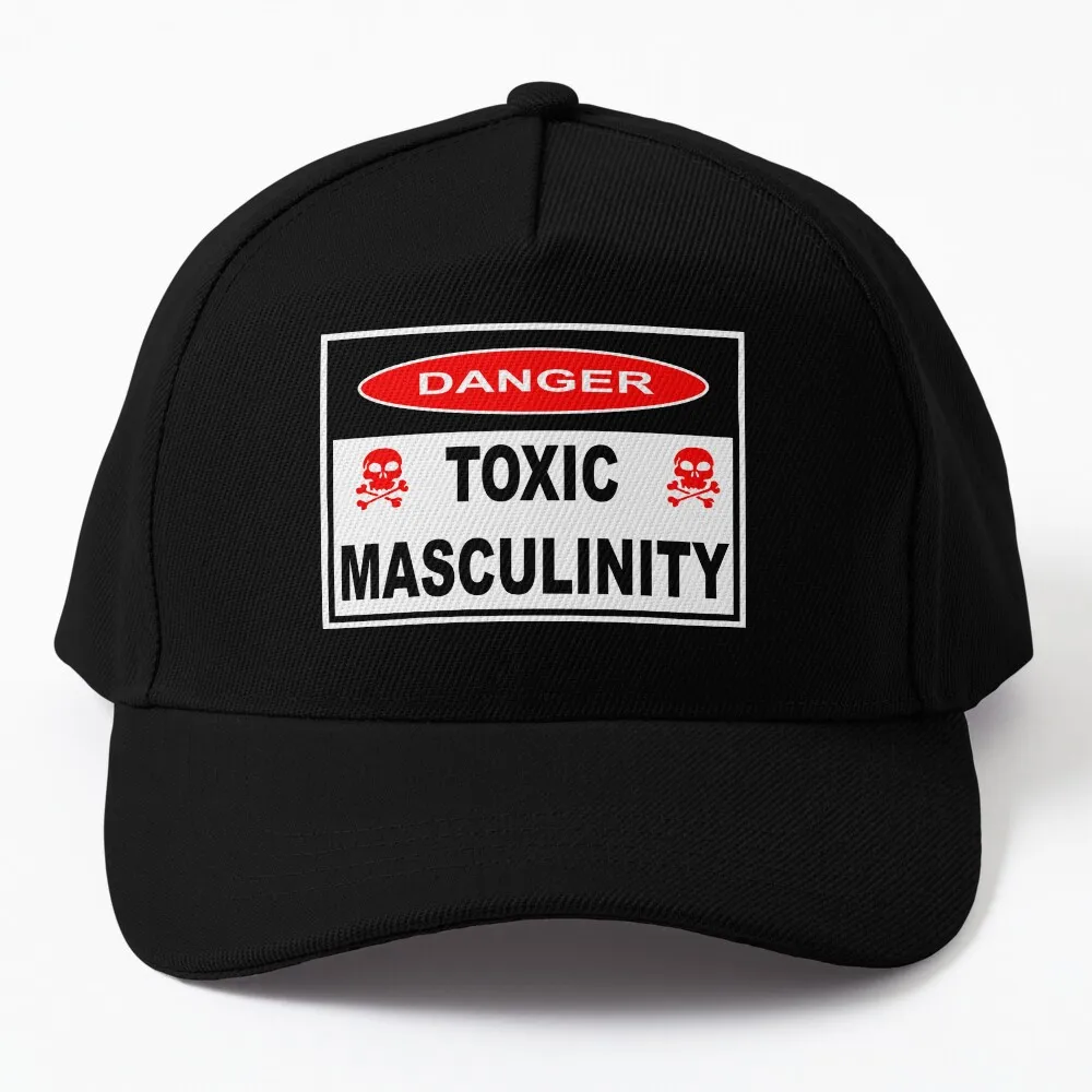 DANGER - TOXIC MASCULINITY Baseball Cap Mountaineering funny hat Sports Caps Military Tactical Caps Women's Beach Visor Men's