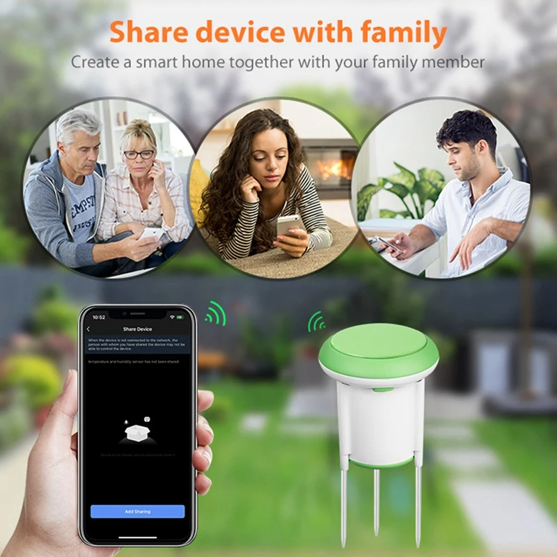 Zigbee Soil Sensor Graffiti Smart Portable Soil Sensor Temperature And Humidity Sensor