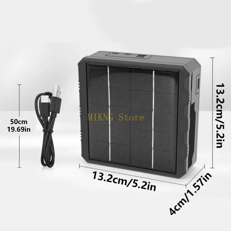 USB C البطارية الشمسية 4 فتحة بنوك الطاقة حالة شحن بطارية ليثيوم ل 26650/21700/18650/18500/16340 أفضل بيع