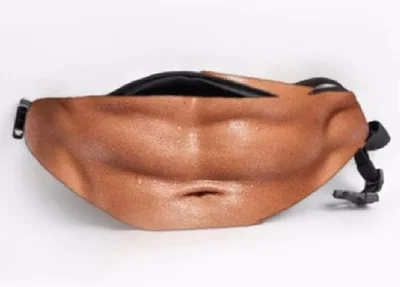 Kreative Simulations-Bauchtasche für Outdoor-Sport, Lustige Handy-Aufbewahrungstasche, Personalisierte Fake-Bauchtasche für Spaß – Detail 12