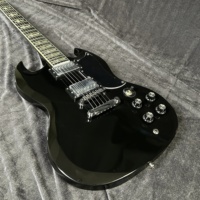 Hot Selling GIB Black SG Electric Guitar 24 Tone Position Rosewood Fingerboard Mahogany Body High Quality Free Shipping