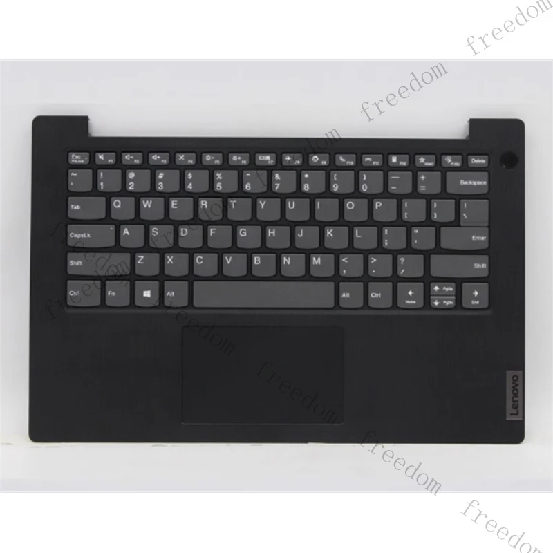 HJY Brand New Palmrest Keyboard + Speaker + Touchpad for Lenovo V14 G2 IJL Black 5CB1F36818