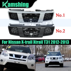 Car Front Bumper Grill Mask Radiator Grille For Nissan X-trail Xtrail T31 2012-2013 Racing Grills