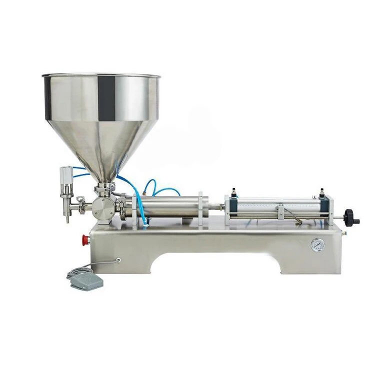 

Semi Automatic Single Head Viscous Cream Yogurt Jam Honey Sauce Filling Machine