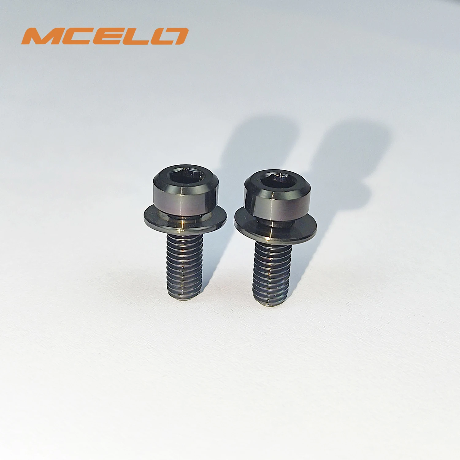 Tornillos de freno de aleación de titanio para bicicleta de carretera, tornillos de freno delanteros y traseros, M5 x 14mm/ M5 x 30mm