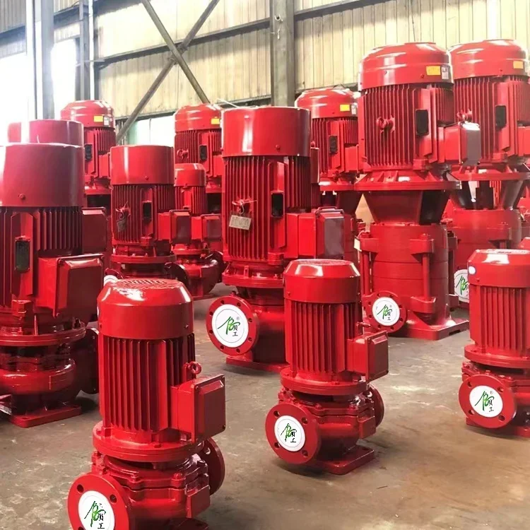 وحدة مضخة حريق عالية الجودة ومحرك كهربائي