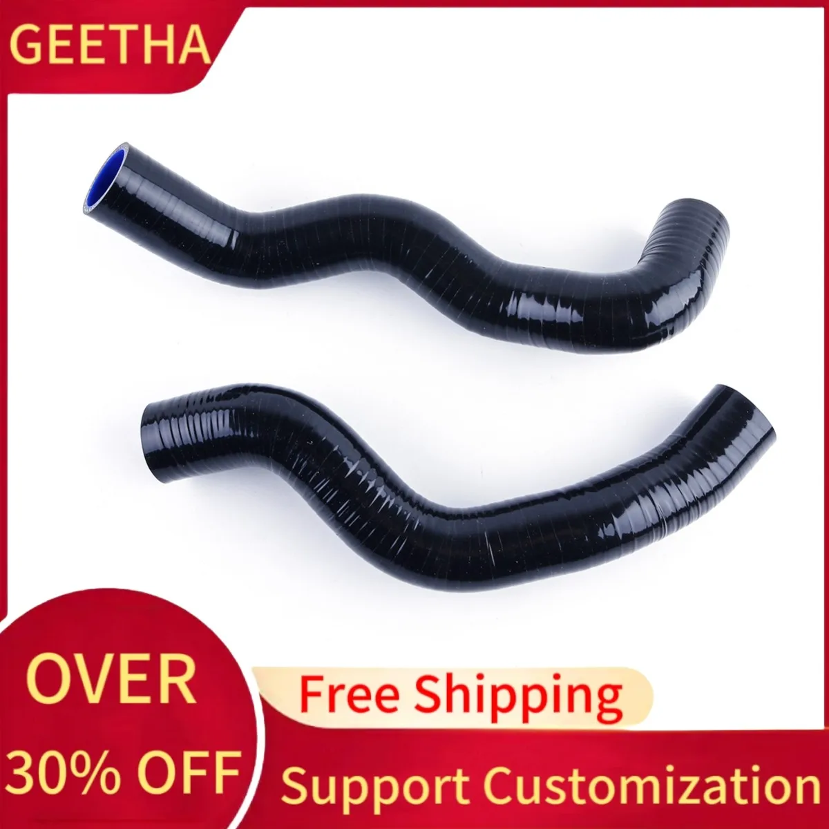 For 2004-2012 Nissan Tiida Versa HR16DE 1.6L Silicone Radiator Coolant Pipe Tube Hose Kit