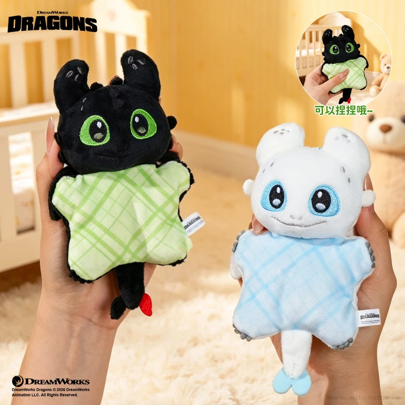 Licensed How To Train Your Dragon Plush Bean Bag Keychain Cute Couple Soothing Figure Pendant Soft Stuffed Bag Decor Gift Toys