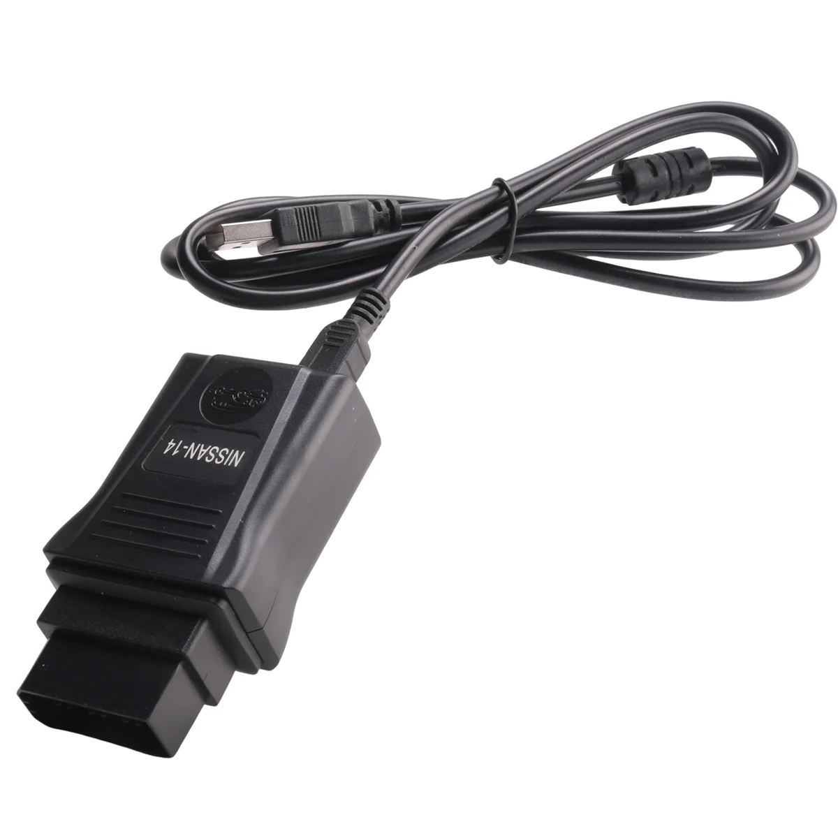 14 Pin for Nissan Consult Interface 14Pin USB Car Diagnostic OBD Fault Code Cable Tool OBD To OBD2 16Pin ConnectorT98C