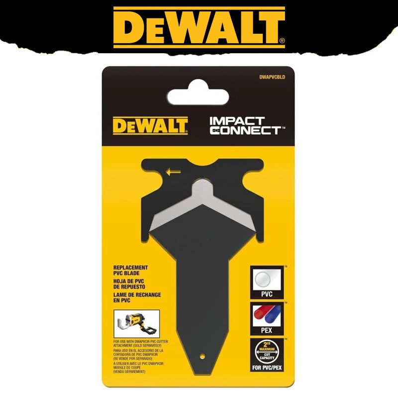 DEWALT DWAPVCBLD Connect PVC/PEX Tube Cutter Replacement Blade Ultra-Sharp Blade Tool Attachment