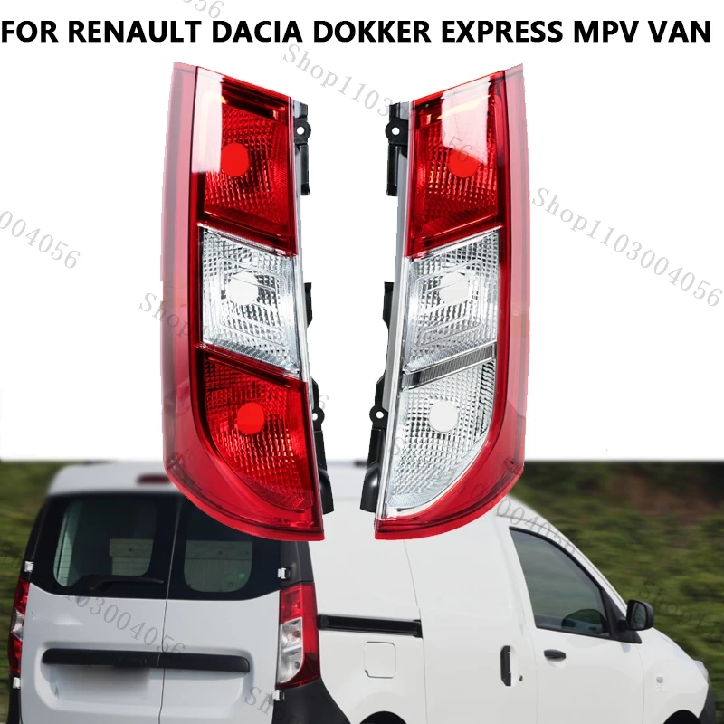 

Rear Tail Light Lamp For Renault Dacia Dokker Express MPV Van 2012-2024 Stop Brake Warning Lamp Taillight 265556730R 265500284R