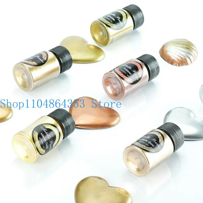 652F Unique Metal Texture Powder Epoxy Resin Colorant Glitter Pigments Color Powder Resin Dye Jewelry Making Accessaries