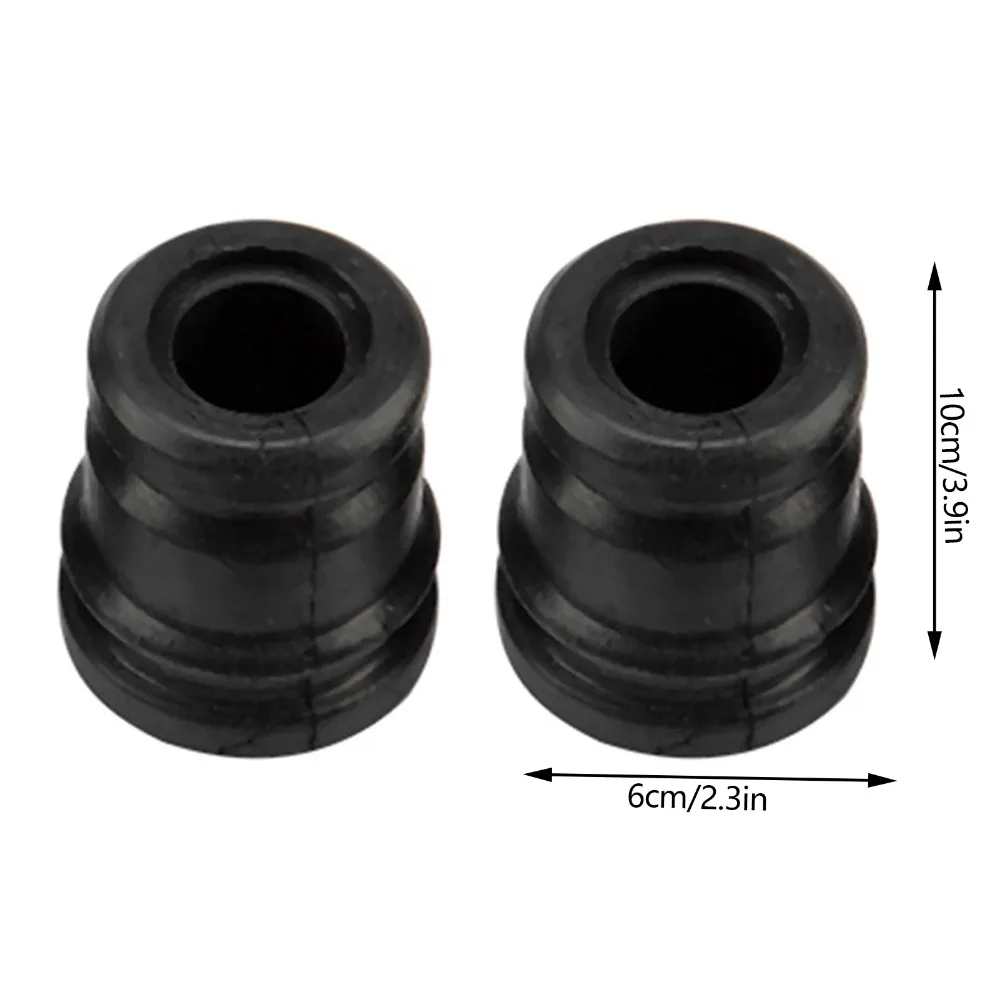 Black ​Handle AV Buffer & Plug Cap Mount Set​ High hardness Ideal replacement ​Handle AV Buffer Plug Mount Set​ Easy to install
