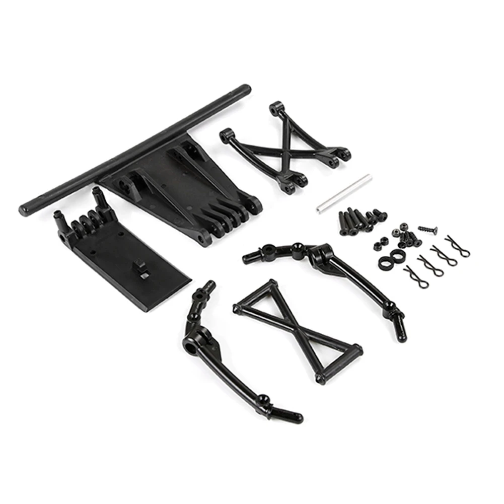 Front Anti-Collision Kit for 1/5 HPI ROFUN BAHA ROVAN KM BAJA 5B Upgrade 5SC Toys PARTS,Black