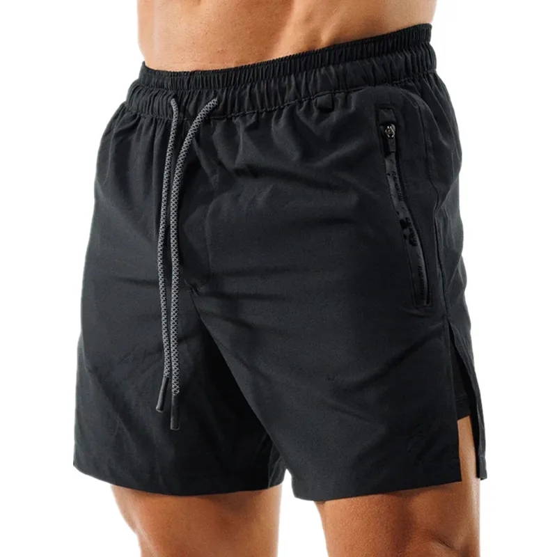 Summer 2024 Gym Jogging Exercise Shorts Men Sports Fitness Quick-drying Double-layer Two-in-one Running Shorts