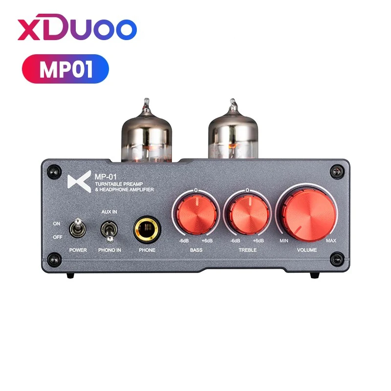 XDUOO MP01 Tube Phono Preamp Headphone Amplifier MP-01 AMP