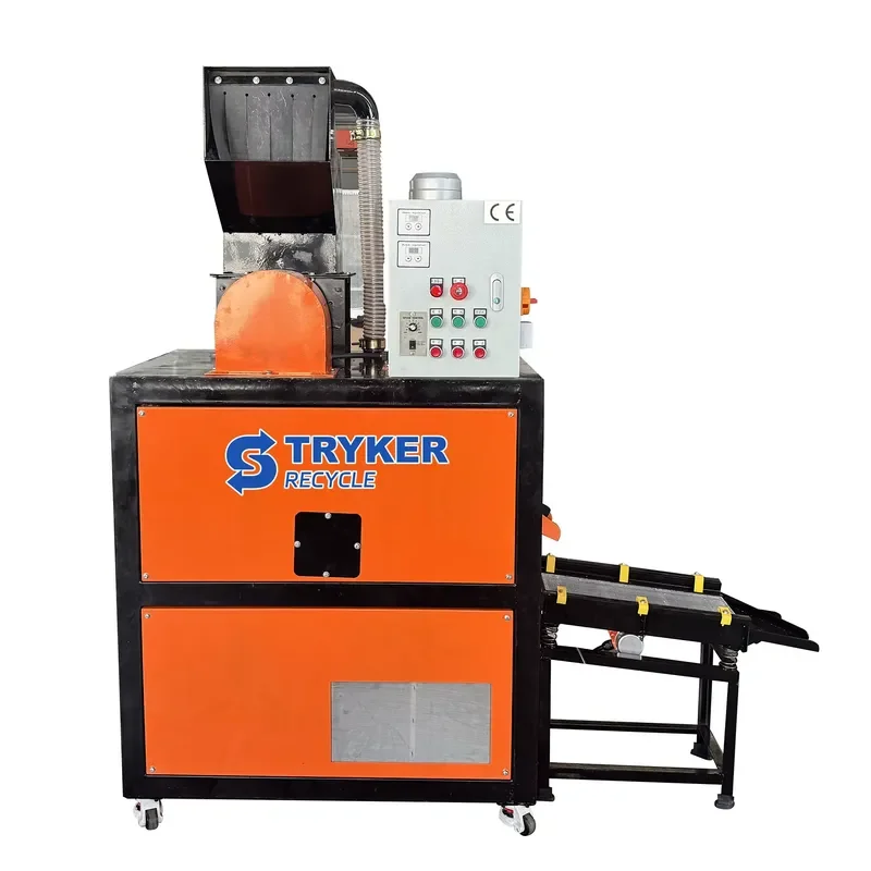Industrial Machinery China Manufacturer Cost Price Electric Wire Crushing Machines Automatic Cable Granulator Copper Shredder