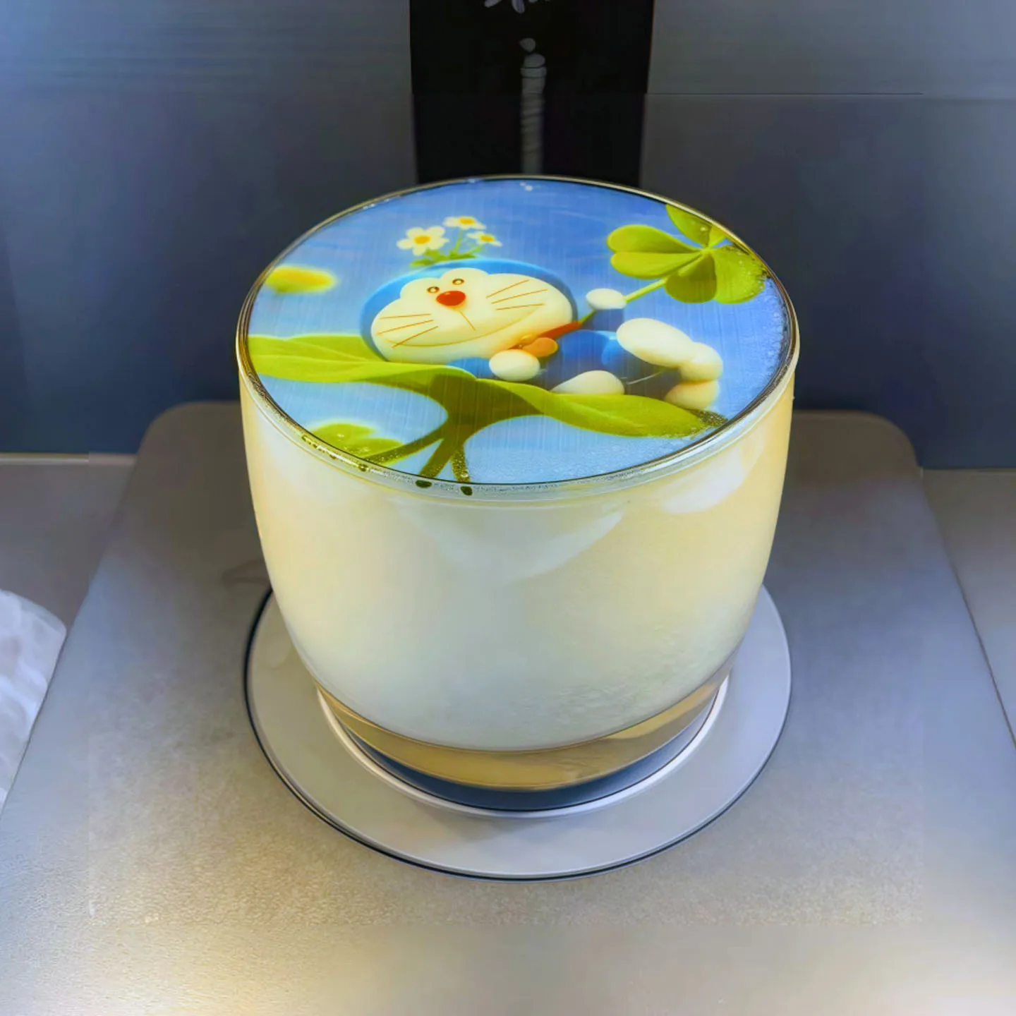 STLF JW للتجاري التلقائي الغذاء الصف القهوة لاتيه الفن Printer-2D/3D الصالحة للأكل صورة آلة فليكس دعم شاشة تعمل باللمس ل