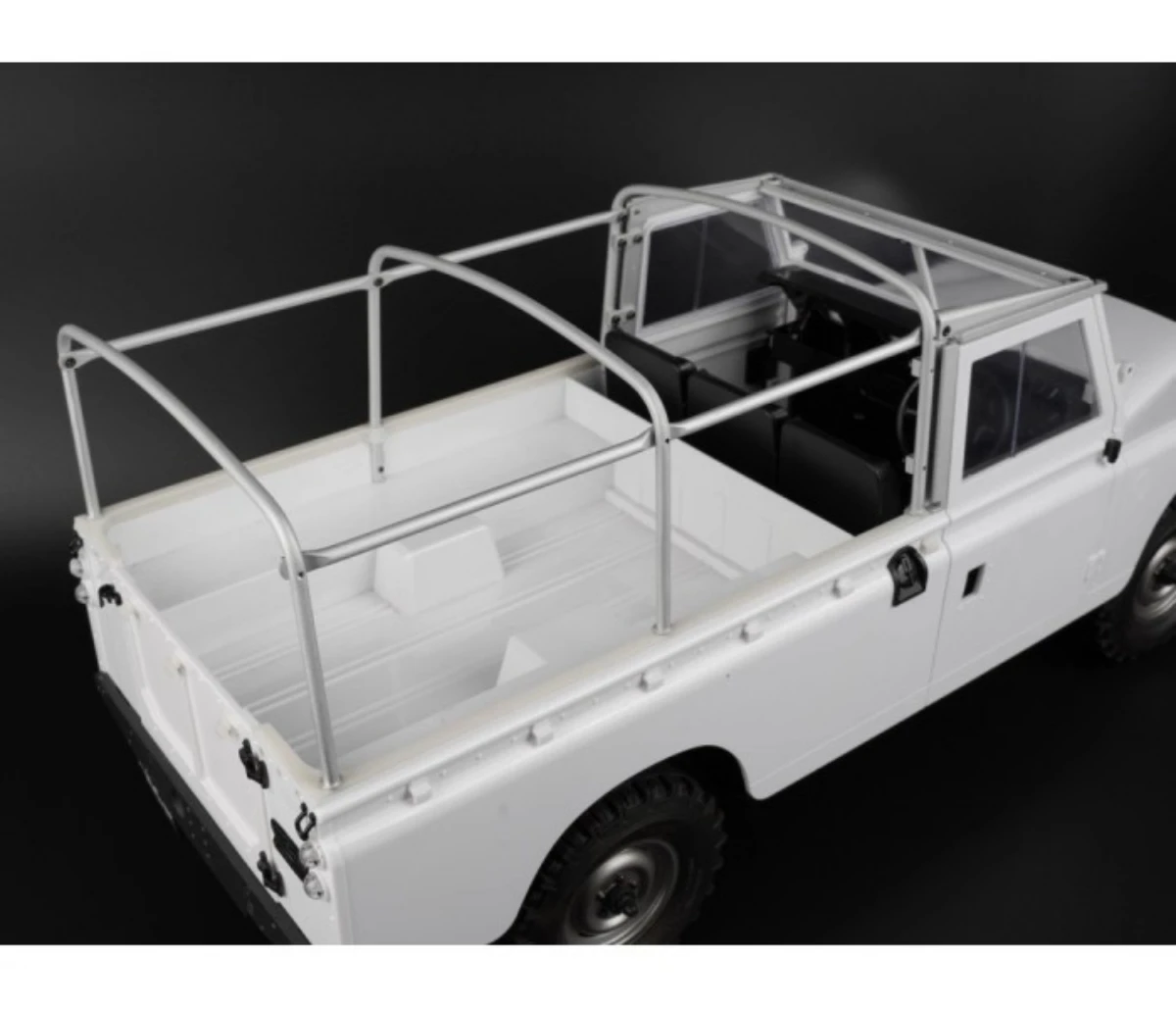 RC Canvas Soft Top & Hoop Set for 1:10 Scale RC Crawler Car Boomracing kudu BR88