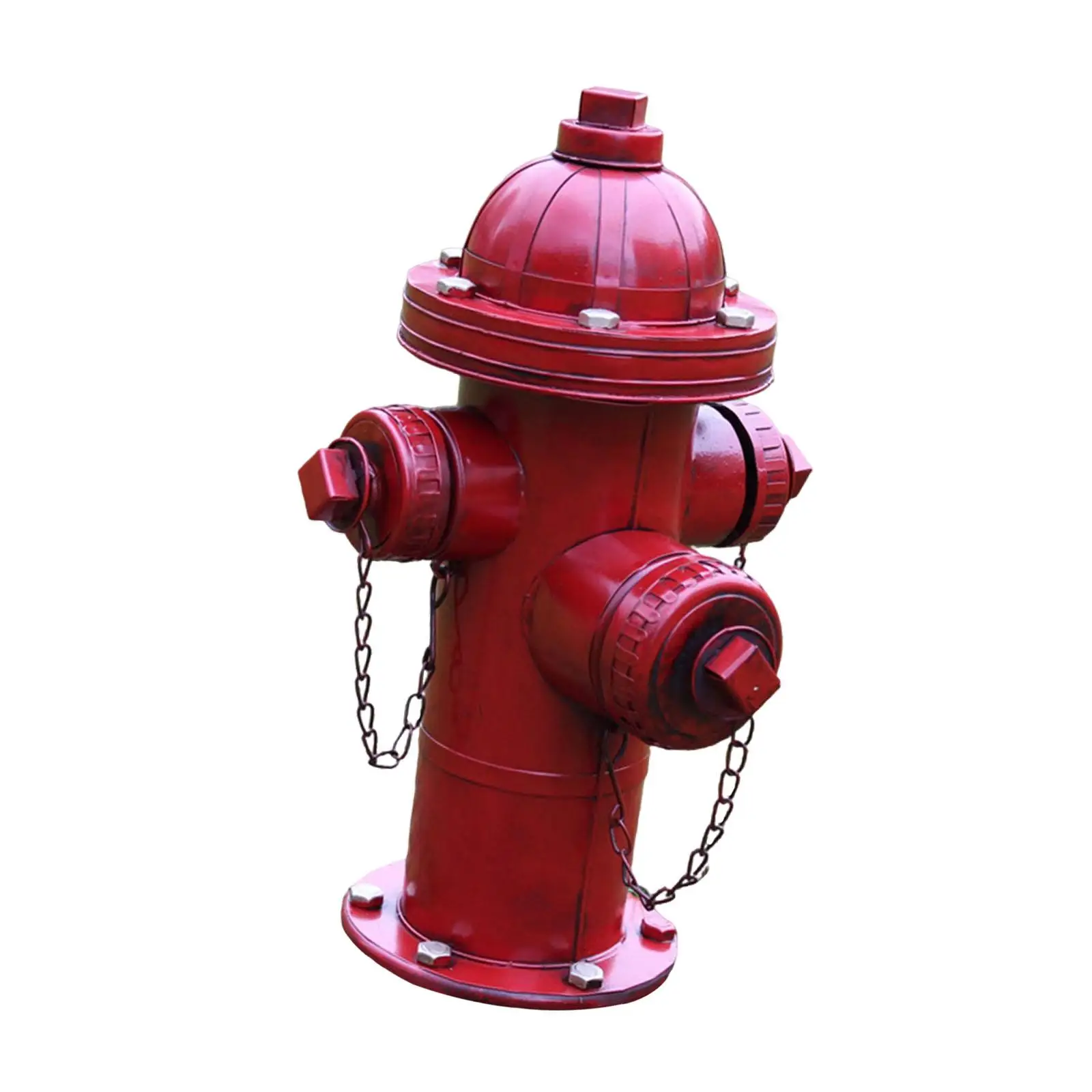 

Fire Hydrant for Dogs to Pee on Garden Decoration Iron Outdoor Figurine Dog Fire Hydrant Statue for Farmhouse Indoor/Outdoor