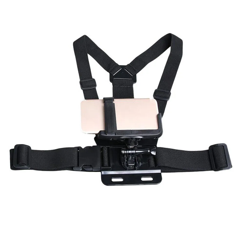 Chest Mount Harness Strap Holder Stand Bracket for Mobile Phone Sony Samsung LG