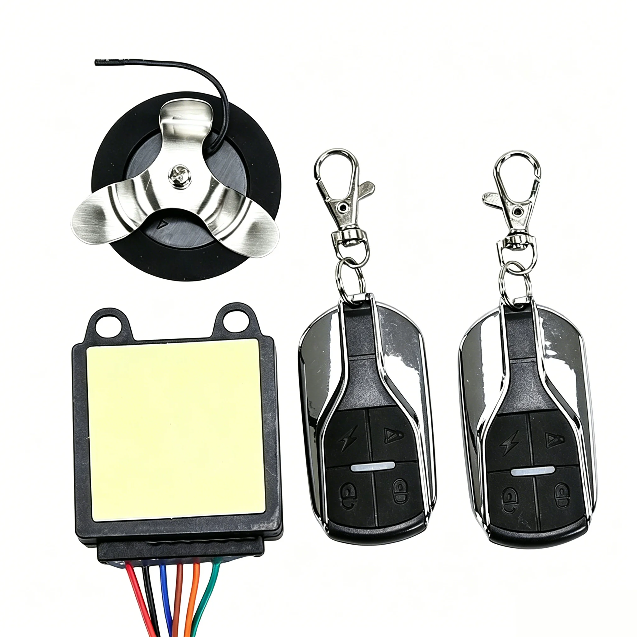 48V-72V Alarm 1-key Engine Start Stop Anti-theft Device Remote Control Lock Car Key For Electric Scooter Citycoco