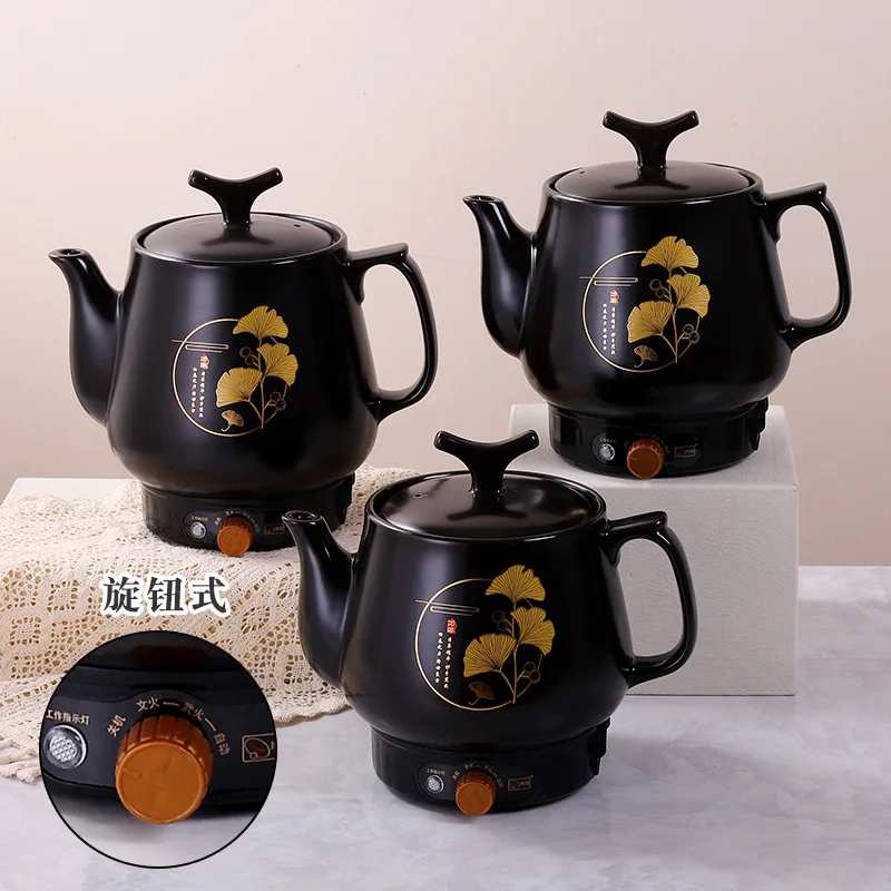 Electric Herbal Medicine Decoction Pot Ceramic Inner Pot Automatic Chinese Medicine Cooker for Home and Commercial Use