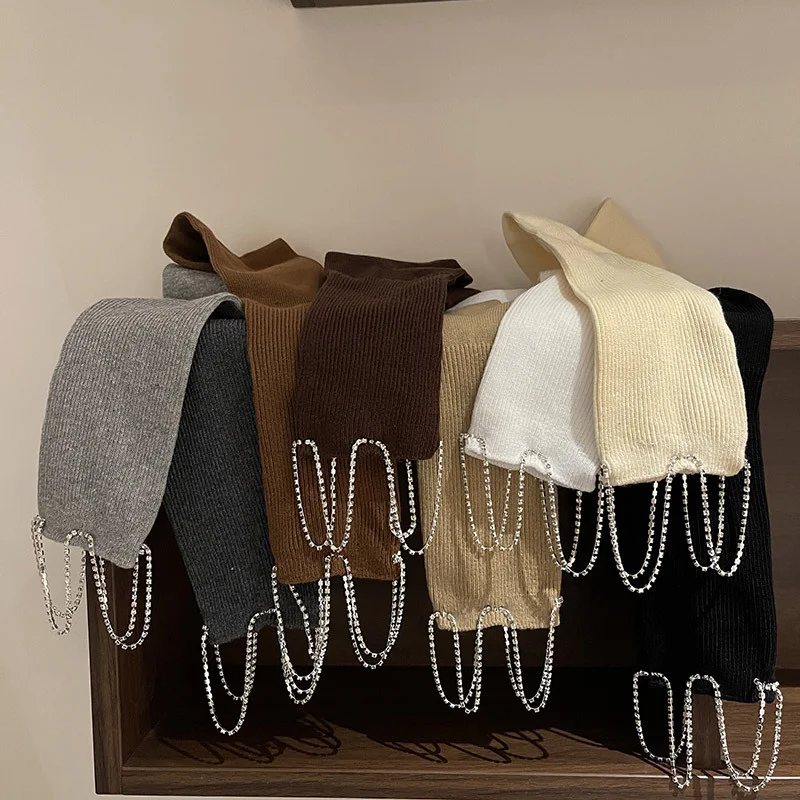 كوريا مخيط يدويا مطرز سلسلة شرابة اللون البنفسجي فتاة العمودي شريط القطن منتصف العجل كومة الجوارب للنساء وصول جديد