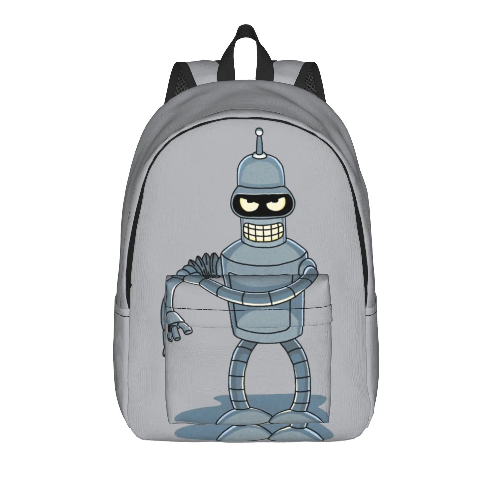 

Futuramas Cartoon Comic Casual Backpack Durable Student Business Daypack for Men Women Laptop Computer Shoulder Bag