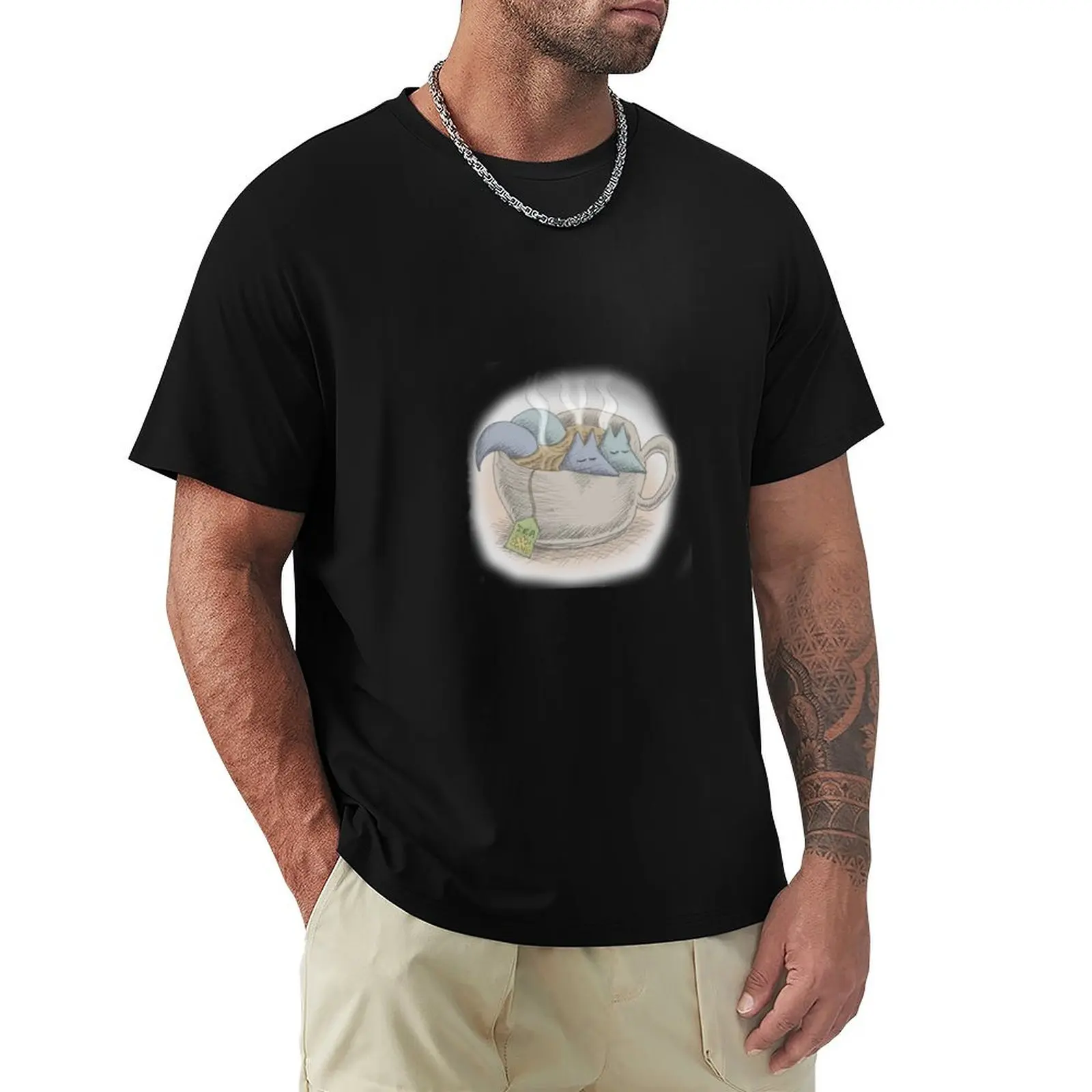 Teacup Bath T-Shirt Sport Basic Moisture Wicking Tee