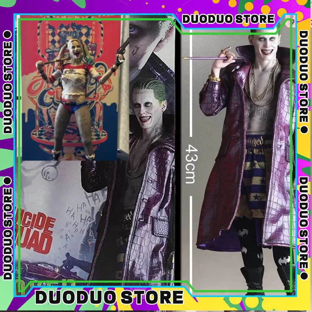 

New Dc 1/4 And 1/6 Superheroes Figures The Joker Man Harley Quinn Pvc Model Toys Desktop Decoration Ornaments Doll Holiday Gift