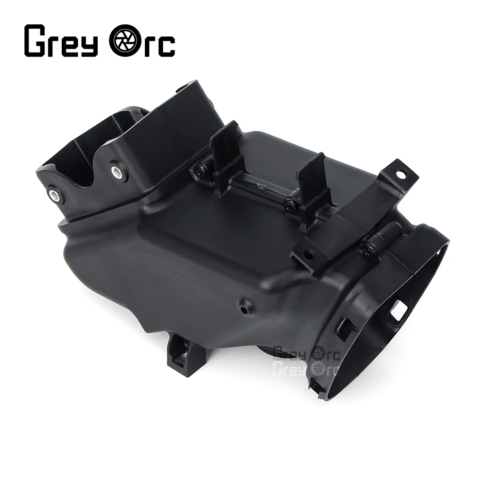 Motorcycle Stamping Air Inlet Pipe Ventilation Pipe Black High Quality ABS Plastic For Kawasaki ZX 10R ZX10R 2021 2022 2023