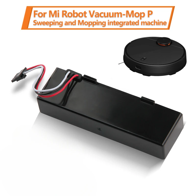 For Xiaomi Mijia Mi Robot Vacuum-Mop P Xiaomi Sweeping Mopping Robot Battery NEW Rechargeable Battery INR18650 MH1-4S1P-SC