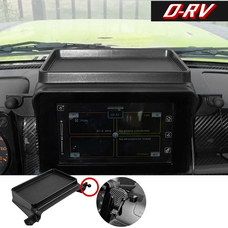 

Для Suzuki Jimny JB64 JB74 2019 + беспроводное зарядное устройство, держатель для телефона, приборная панель автомобиля, GPS-крепление, подставка, центральное управление, хранилище