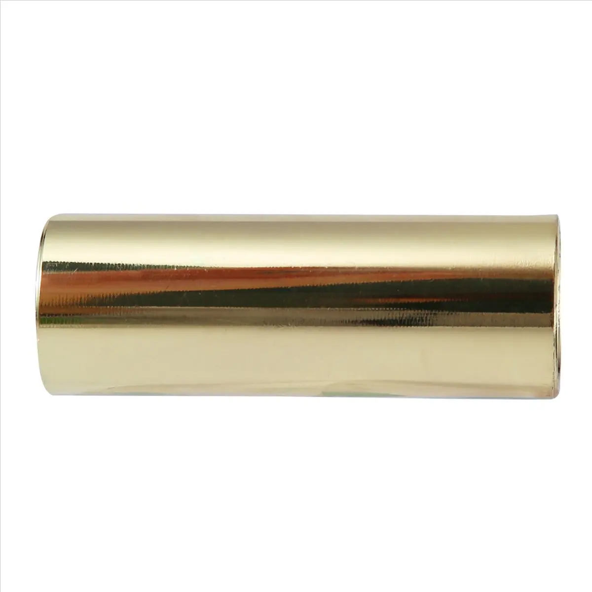 *A91P 2pc Guitar Slide Golden Stainless Steel Finger Knuck