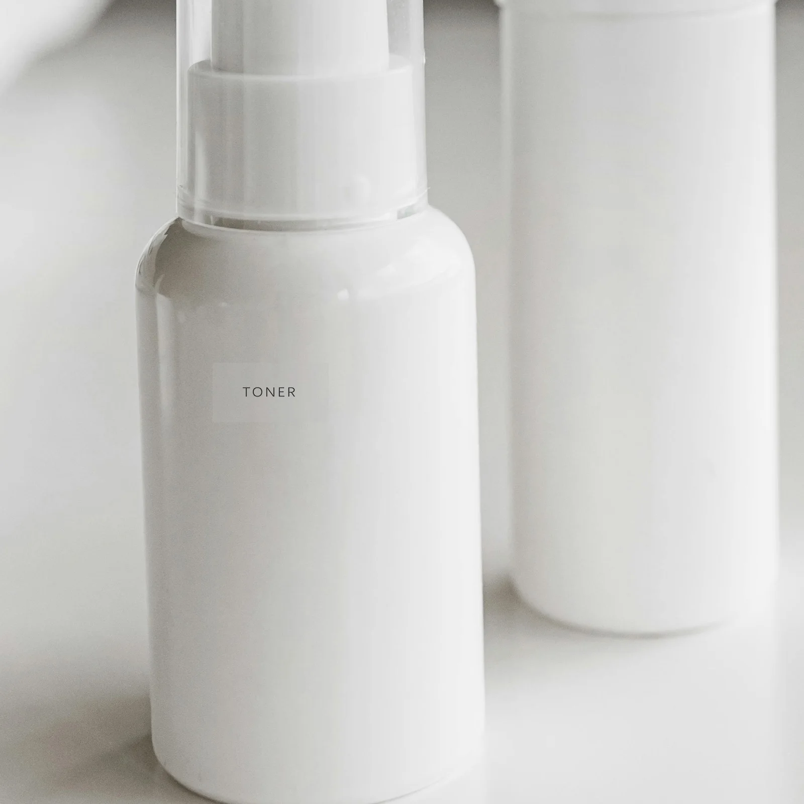 

50 Pcs Travel Bottles Labels Stickers for Bathroom Bottles Filling Shampoo PVC Size Toiletry Skincare Product Tag