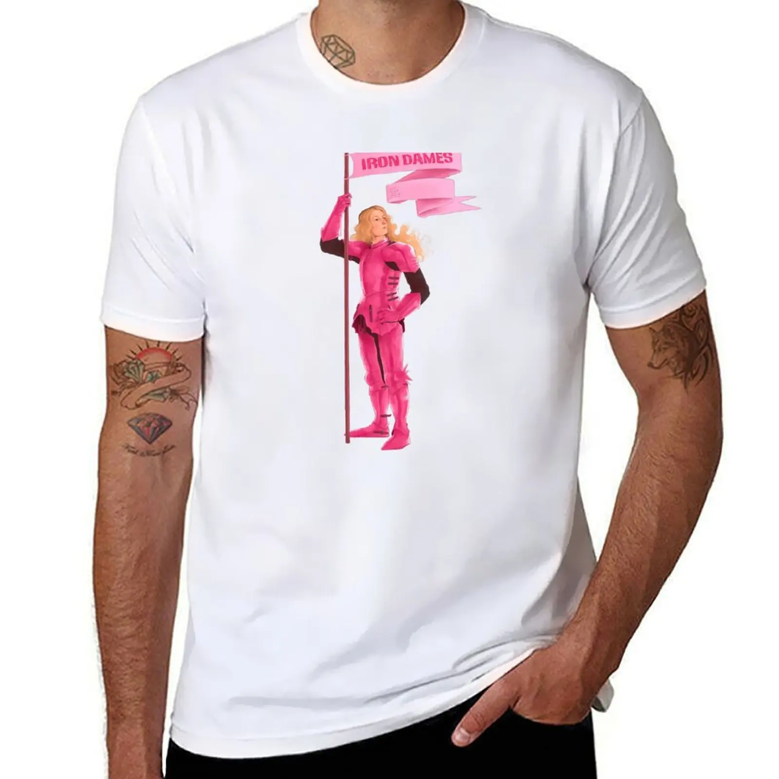 

dorian pin, the iron dame (f1 academy) T-Shirt cotton t shirts high quality g man t shirts for men T-Shirt